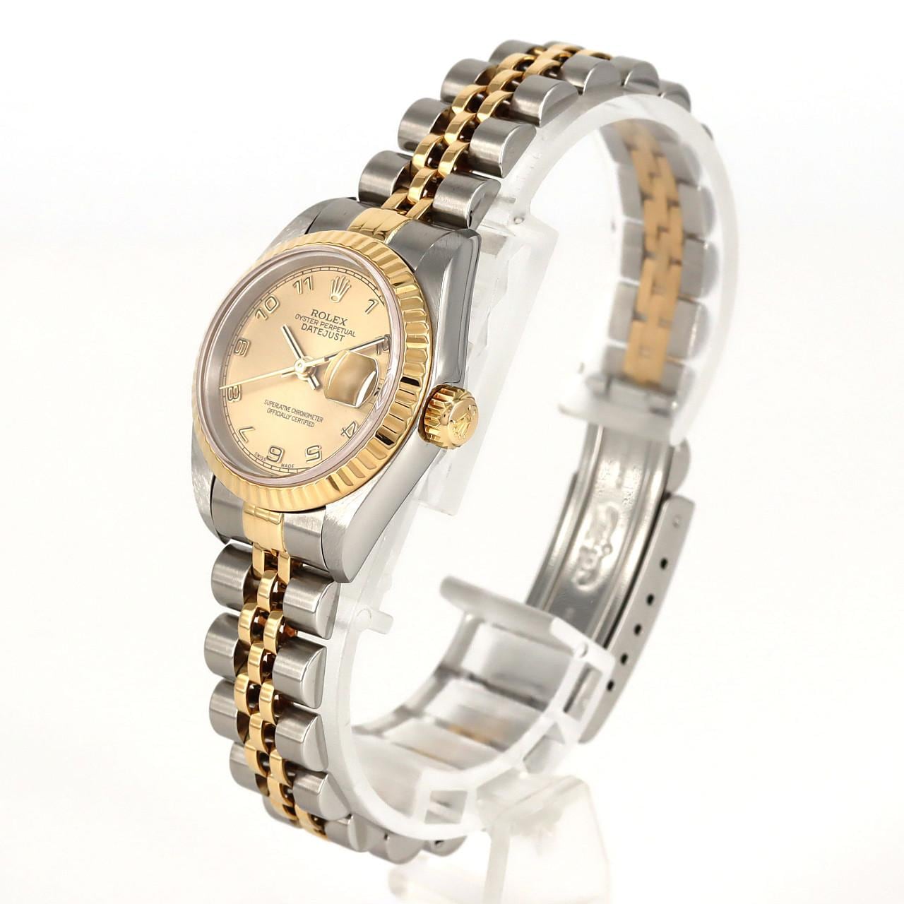 ROLEX Datejust 79173 SSxYG Automatic P number