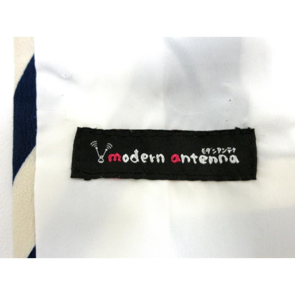 化繊　二尺袖　ショート丈　モダンアンテナ
