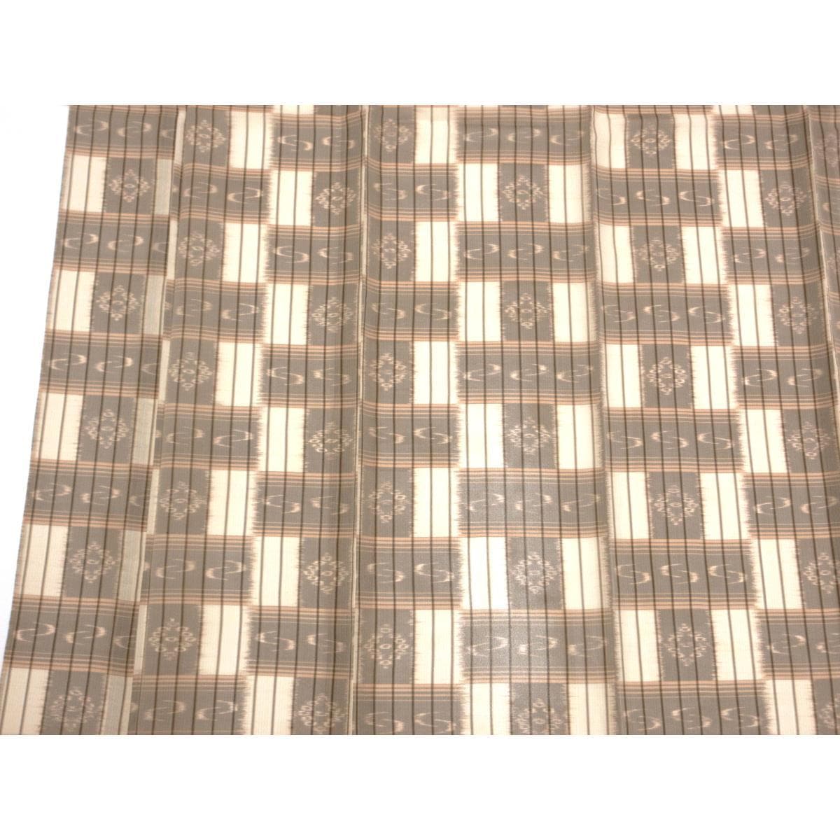 単衣　証紙付【琉球絣】