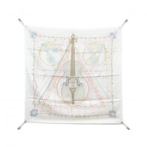 エルメス LA MUSIQUE DES SPHERES カレ スカーフ