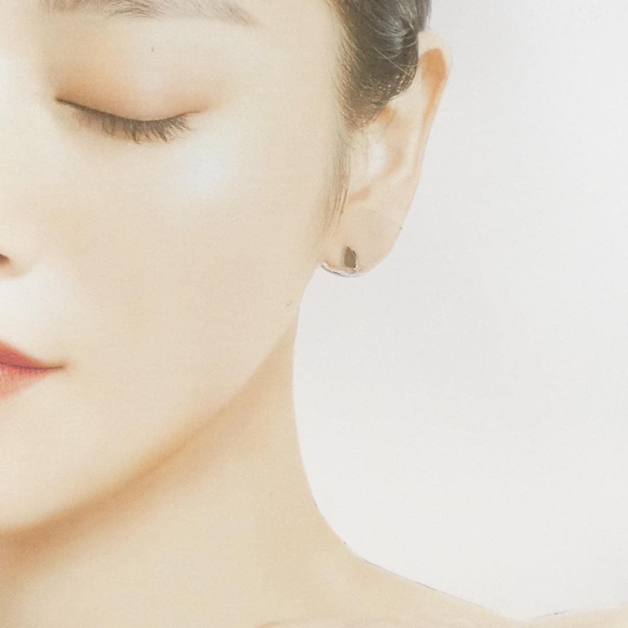 アガット ダイヤモンド ピアス