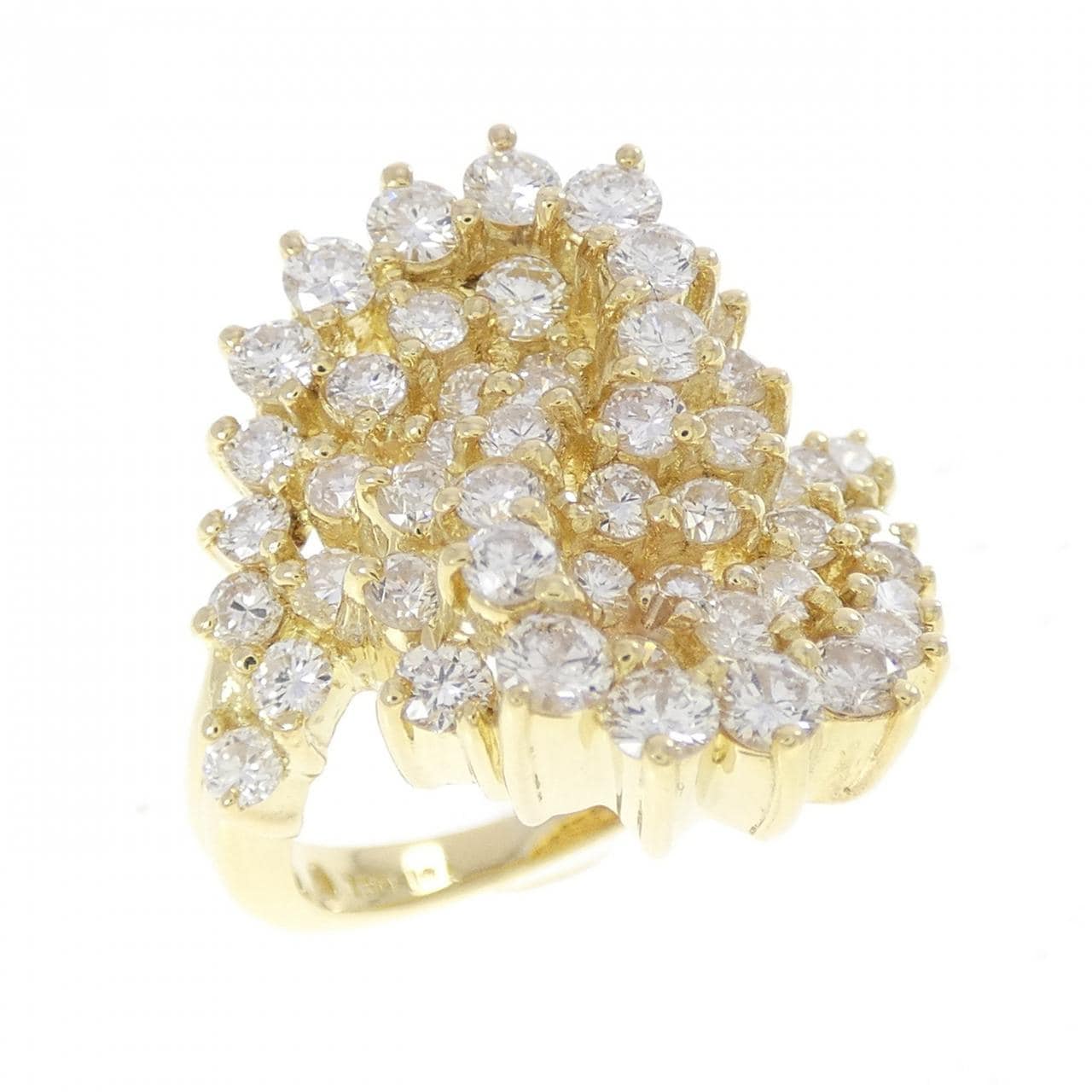 750YG ダイヤモンド リング