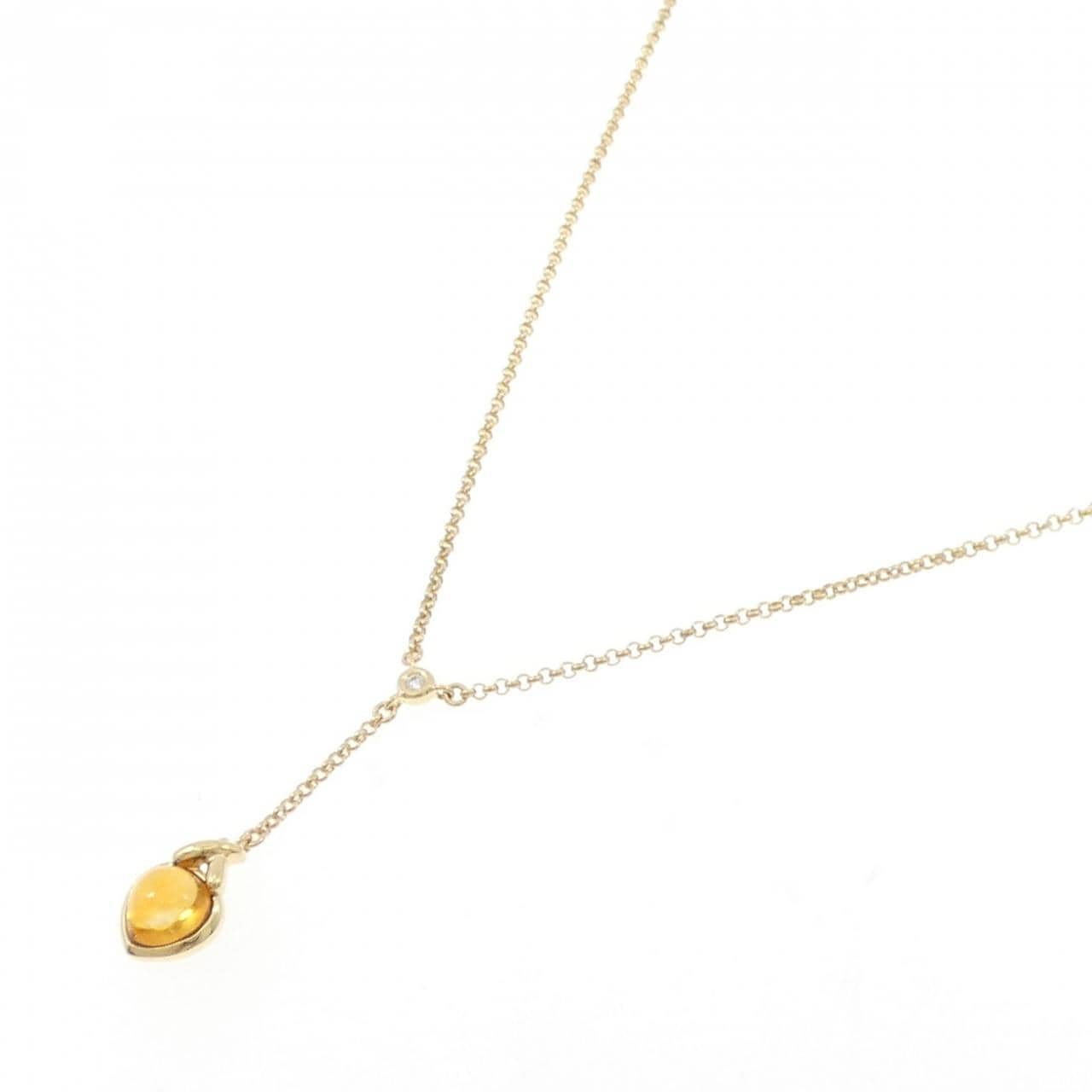 Tasaki citrine necklace