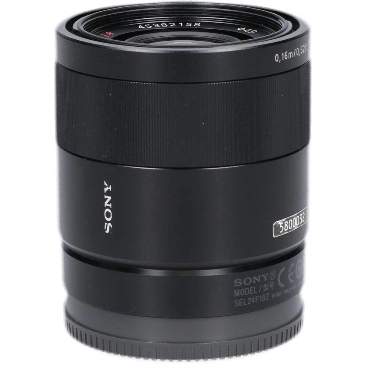 ＳＯＮＹ　Ｅ２４ｍｍ　Ｆ１．８ＺＡ（ＳＥＬ２４Ｆ１８Ｚ）