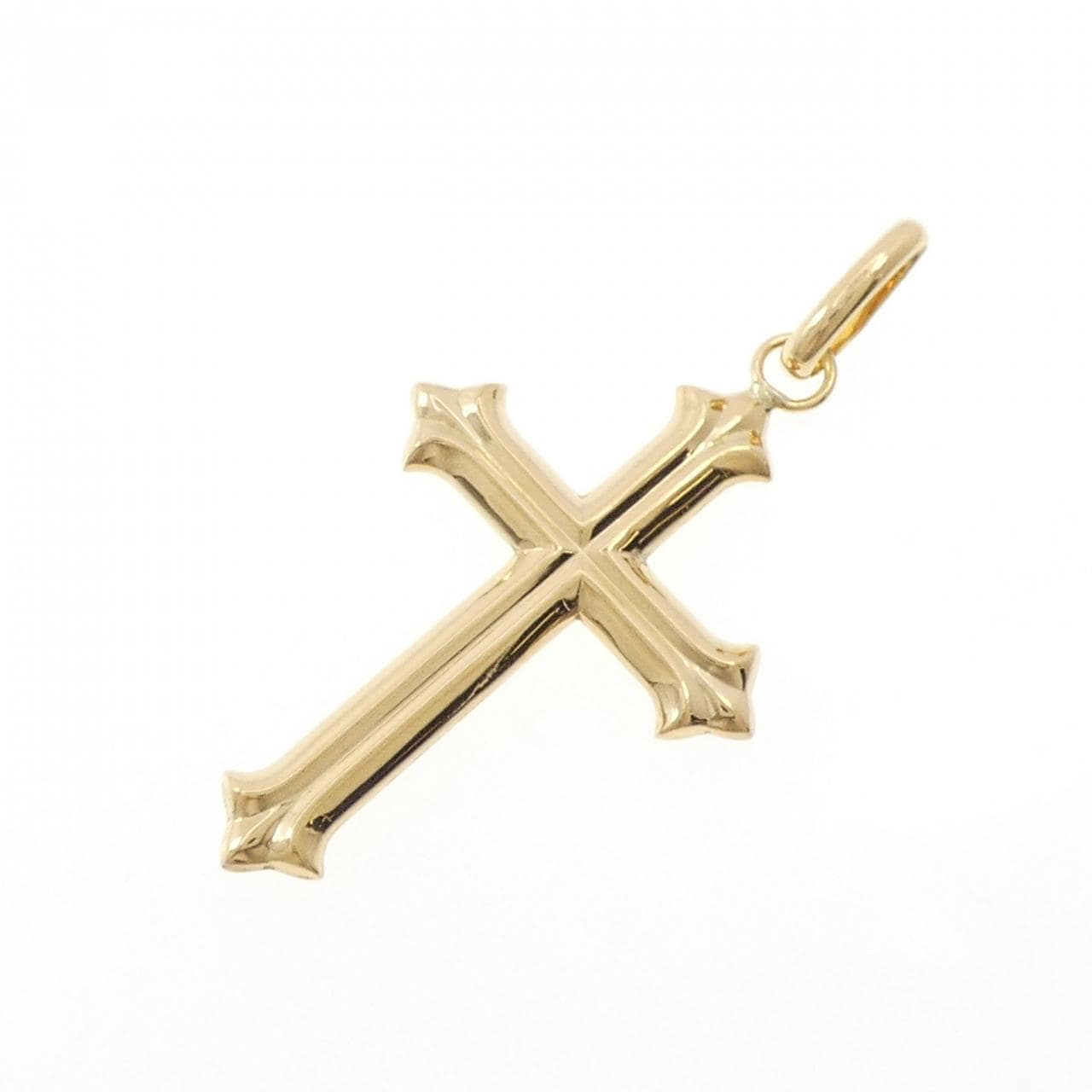 【新品】K18YG クロス ペンダント