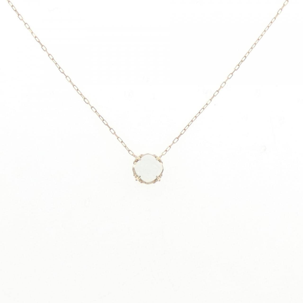 アガット アクアマリン ネックレス