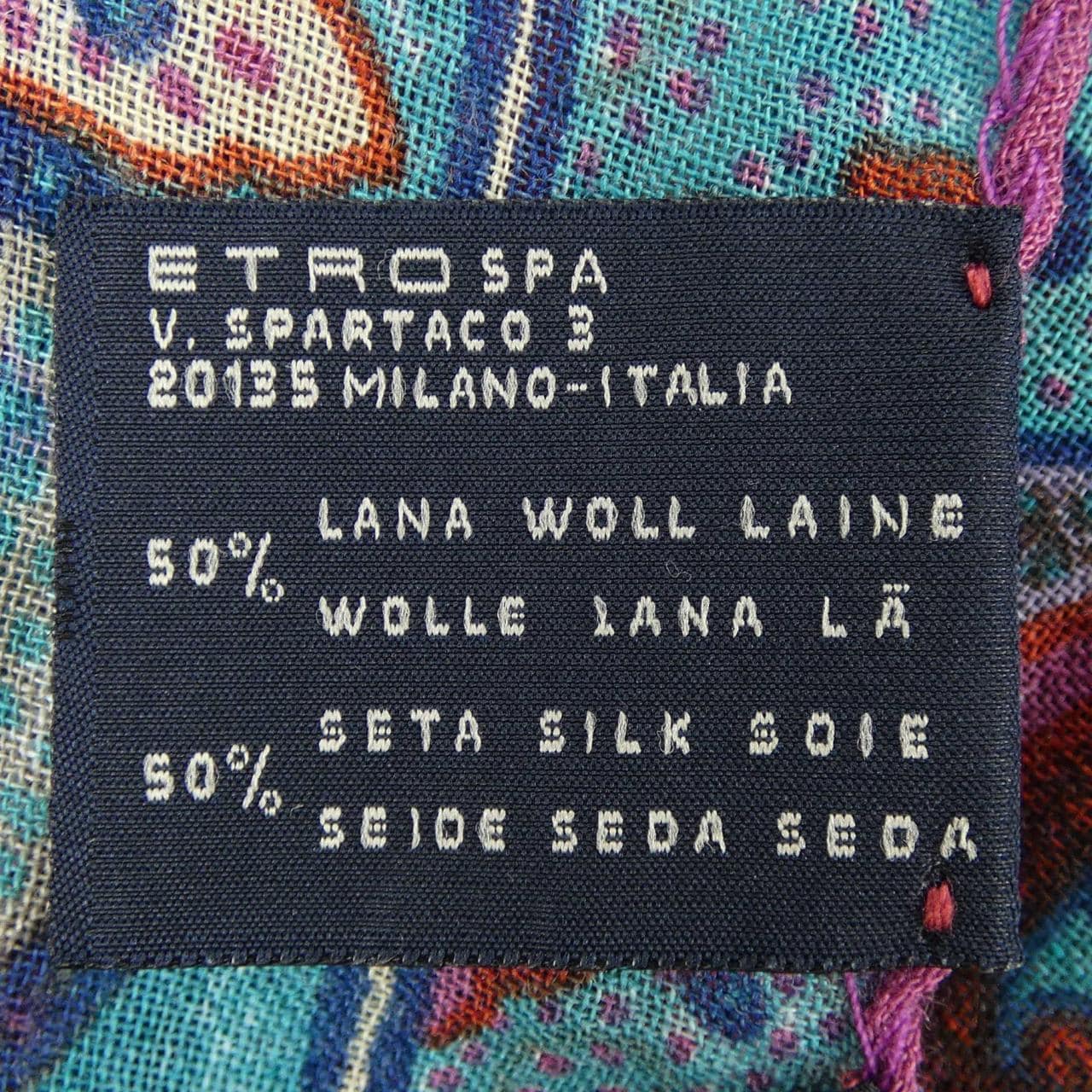 エトロ ETRO STOLE