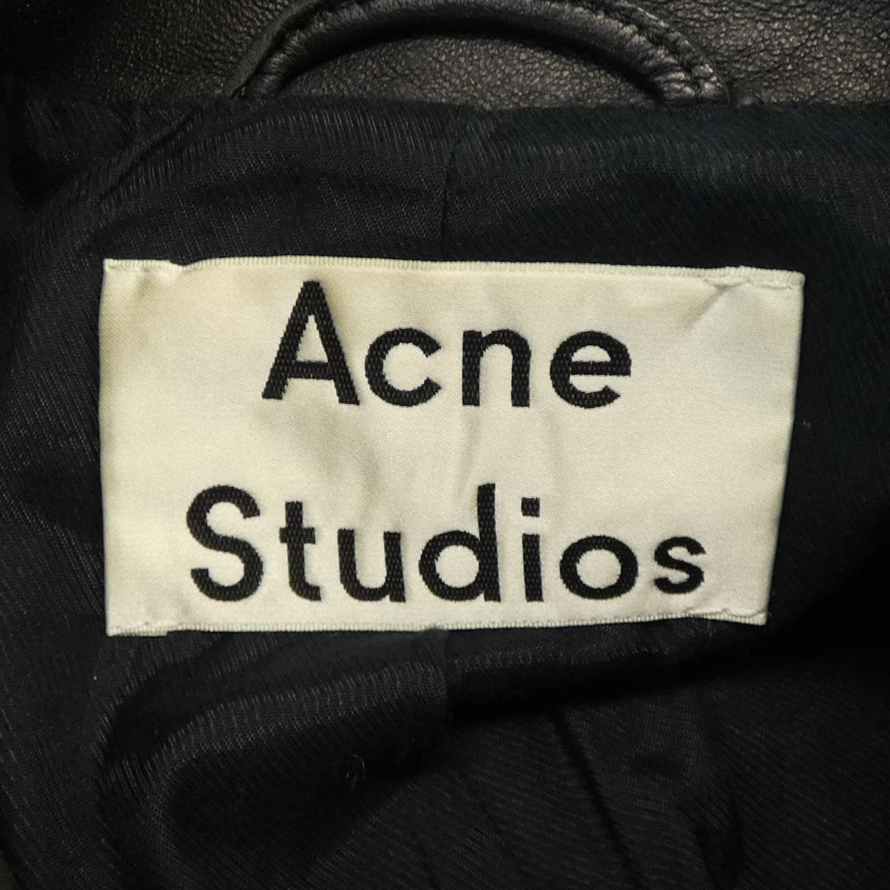 アクネストゥディオズ ACNE STUDIOS 1AF143 レザーライダースジャケット