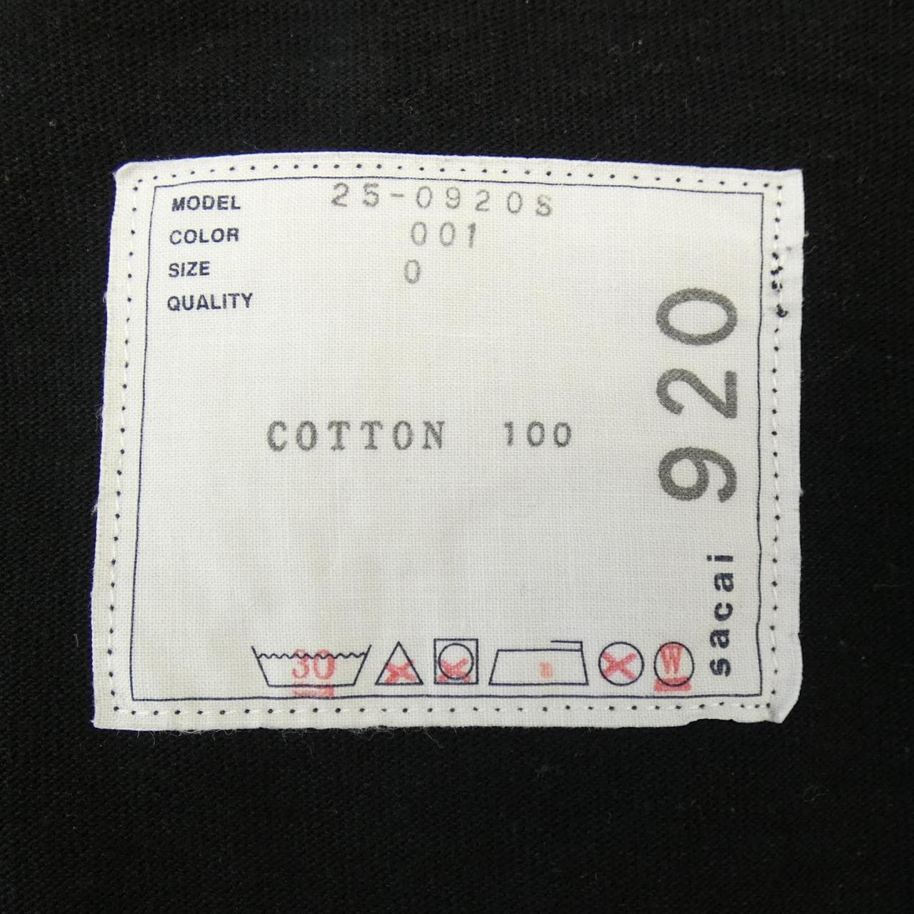 サカイ SACAI 25-0920S UNISEX Tシャツ