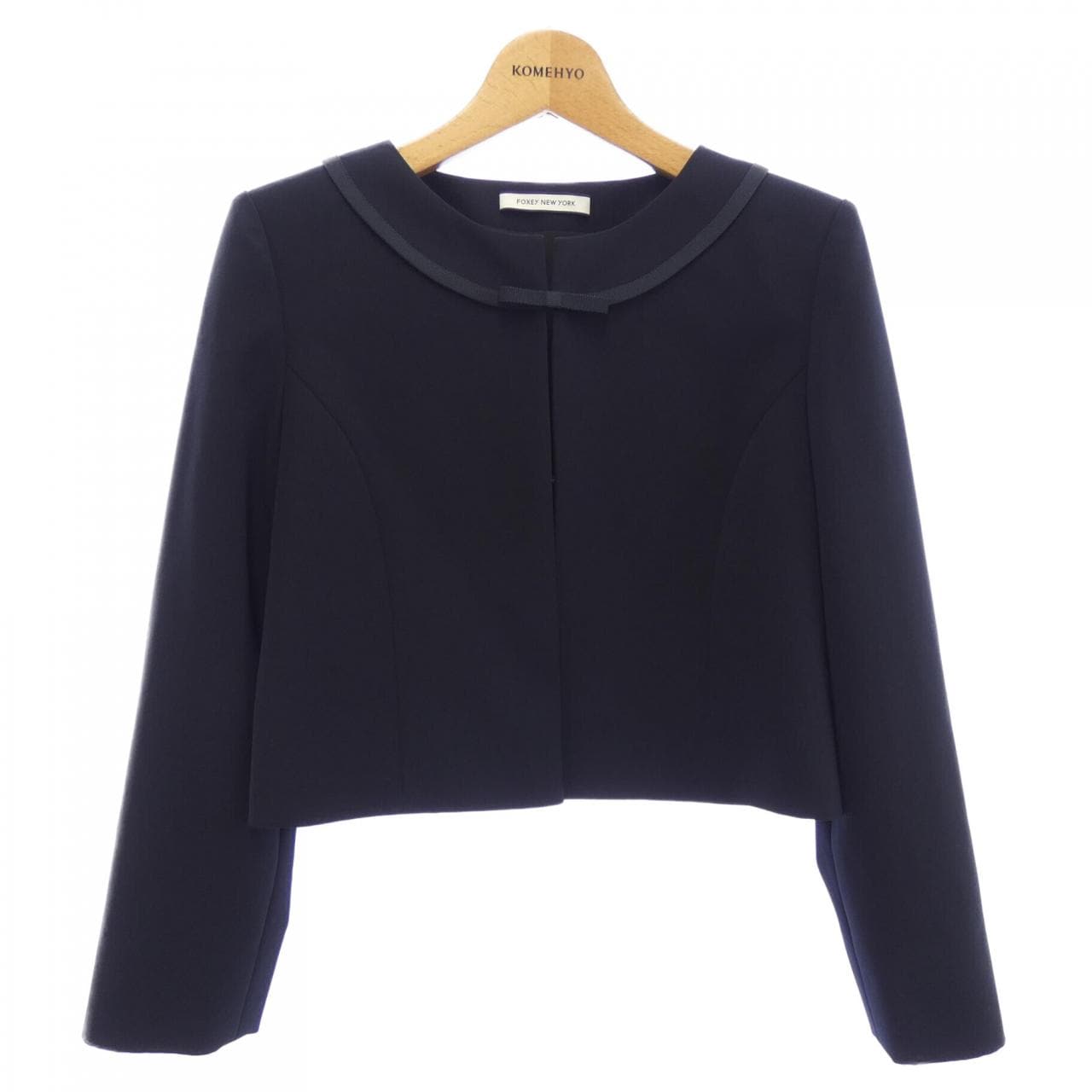フォクシーニューヨーク FOXEY NEW YORK 42511 ノーカラージャケット
