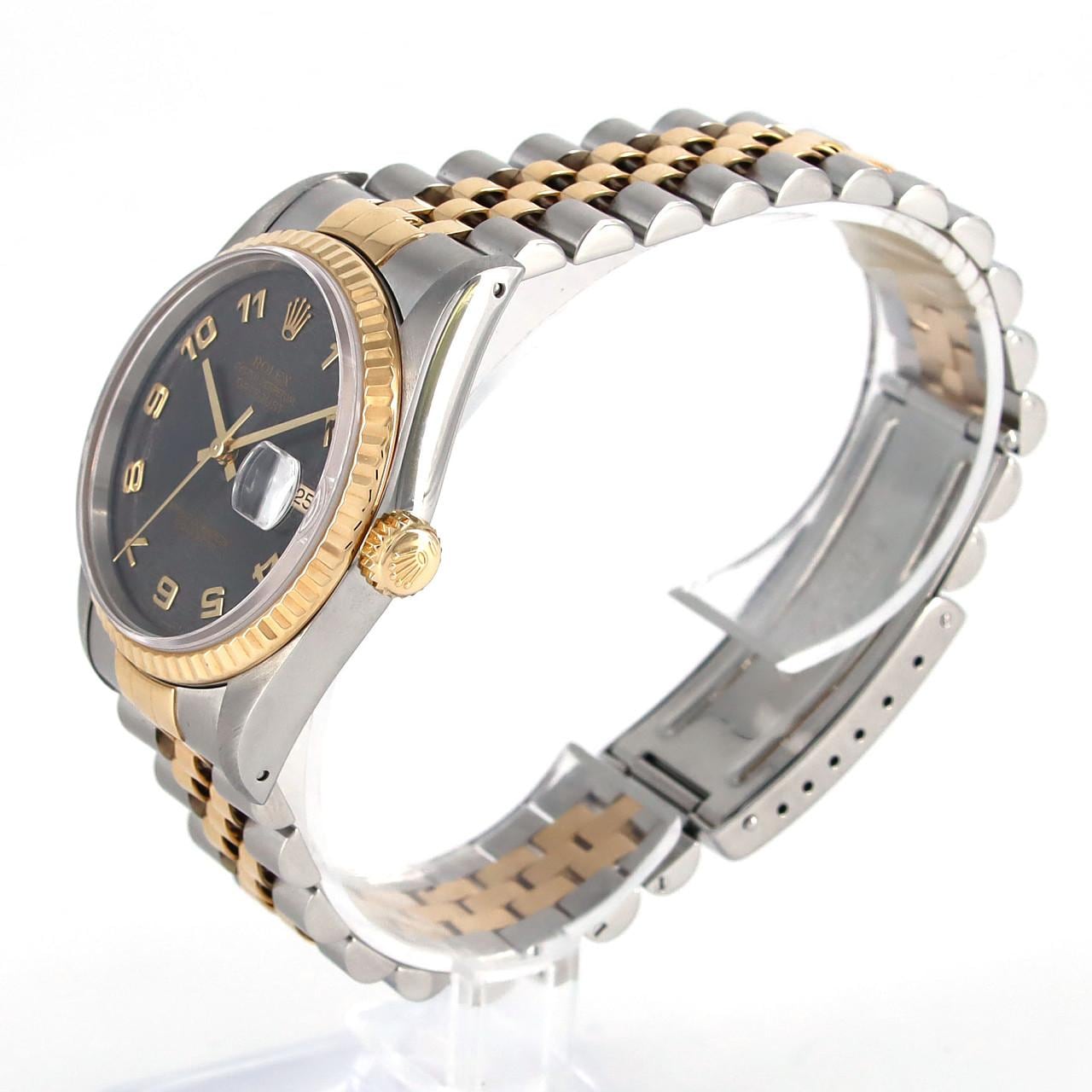 ROLEX Datejust 16233 SSxYG Automatic S number