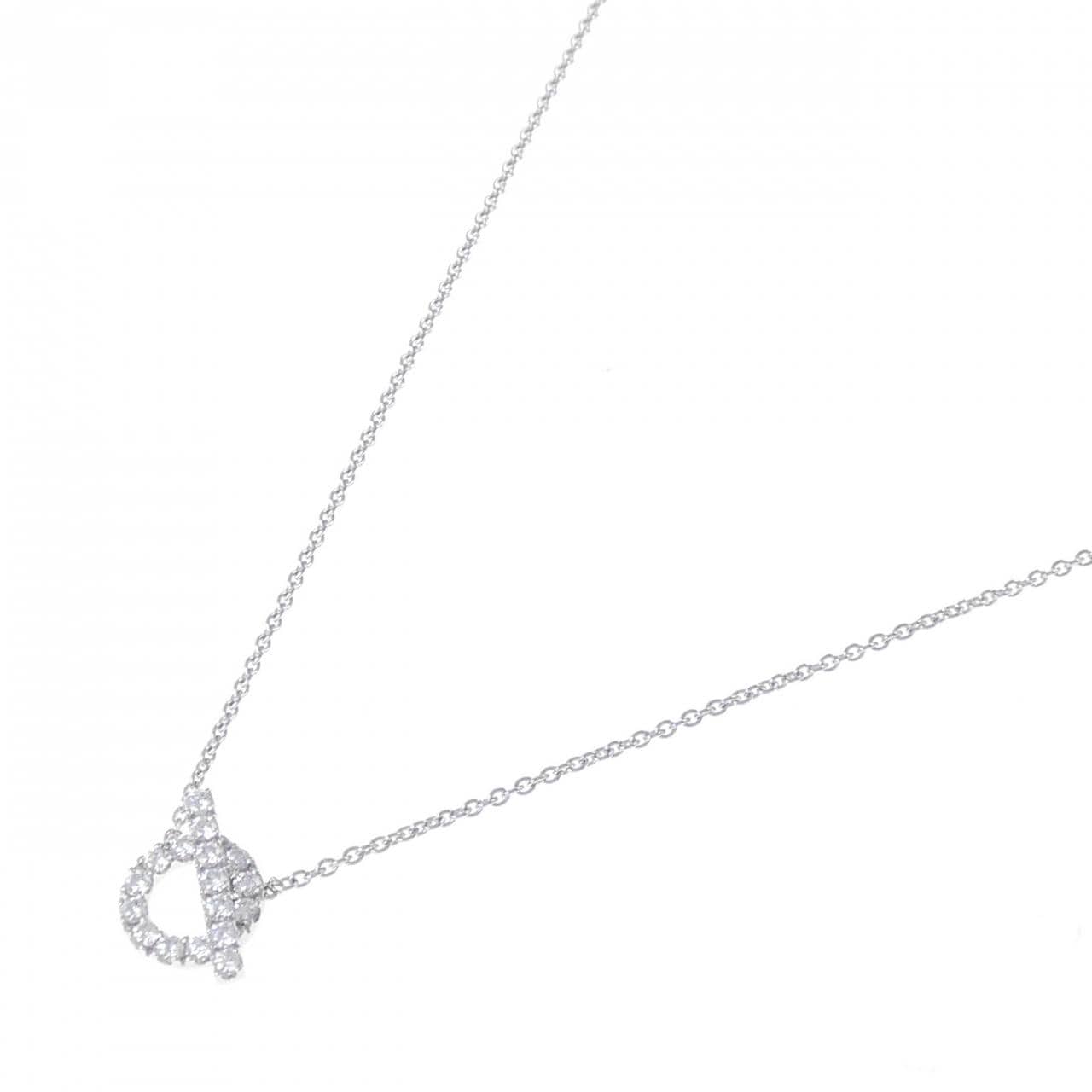 エルメス フィネス ネックレス 0.46CT
