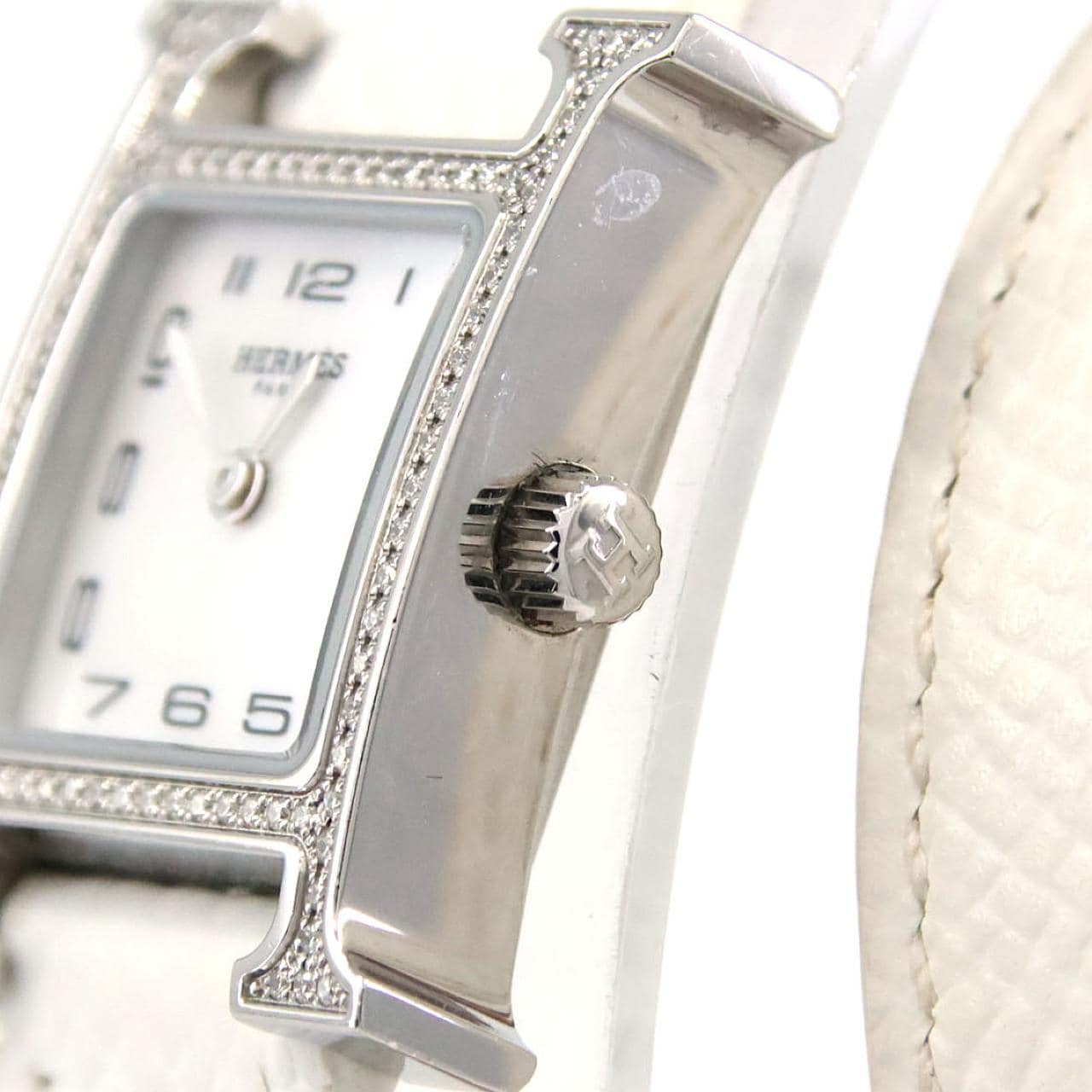 エルメス Hウォッチ･ドゥブルトゥール/D HH1.131 SS クォーツ