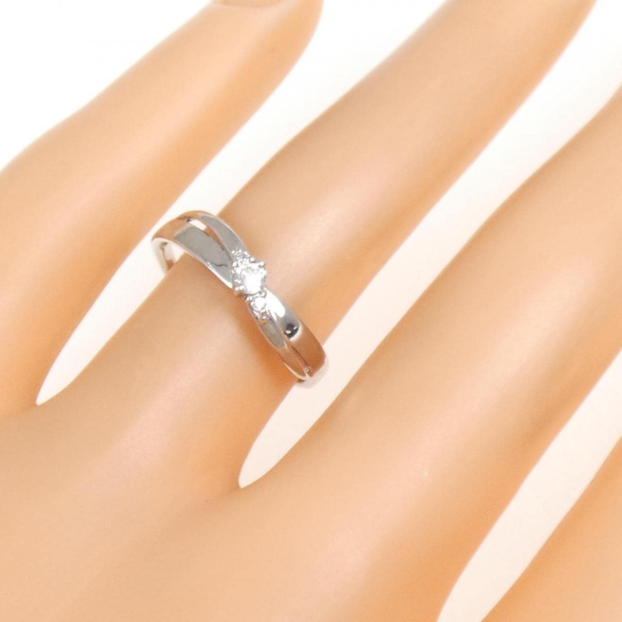 PT900 ダイヤモンド リング 0.08CT