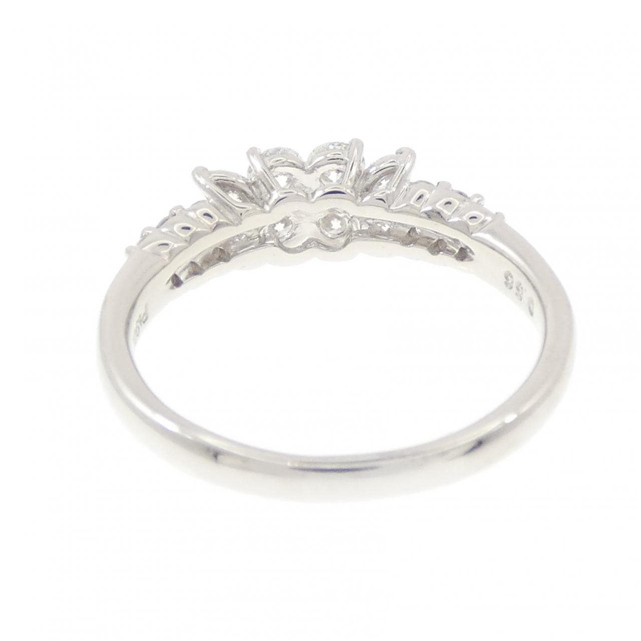 PT900 ピンクダイヤモンド リング 0.01CT