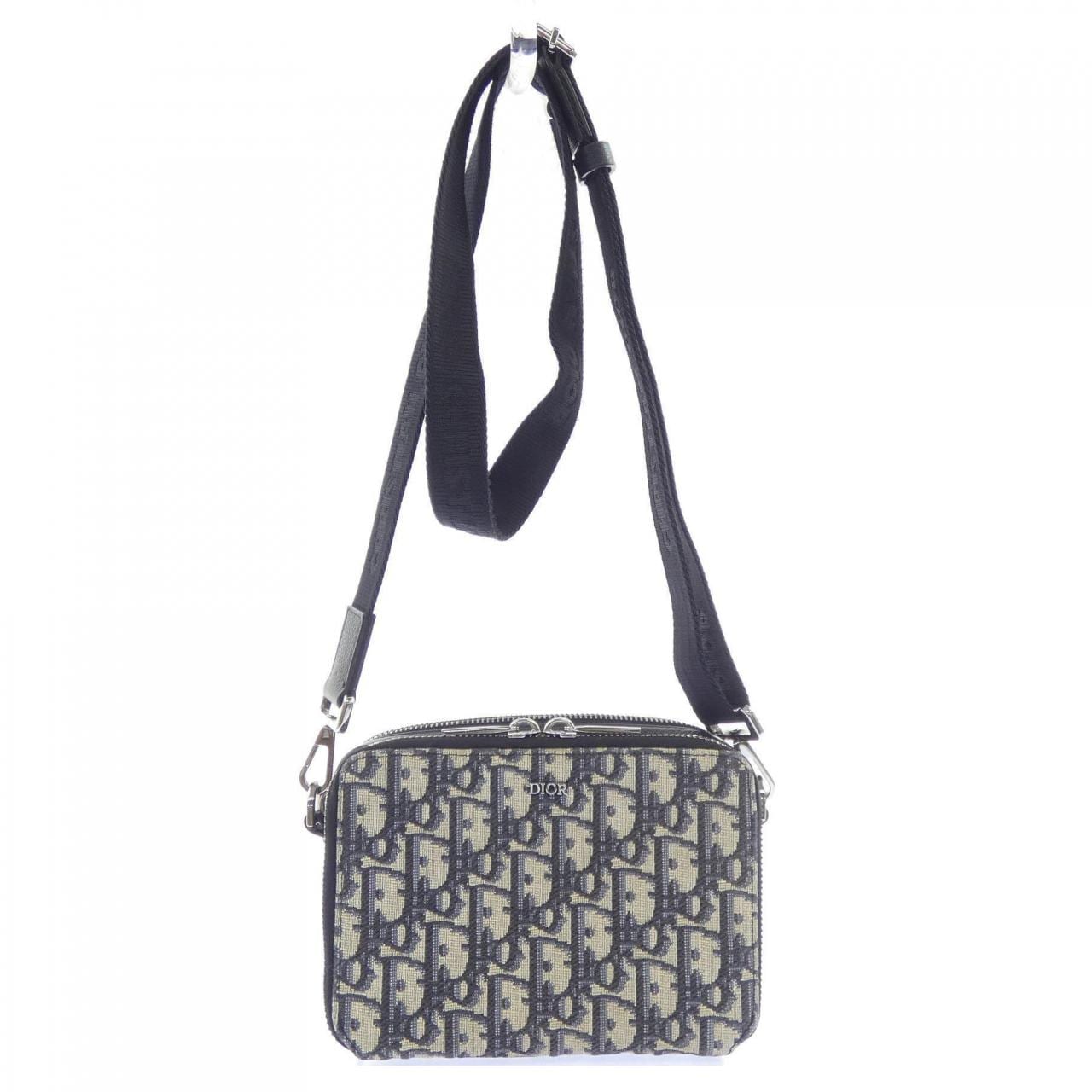 ディオール DIOR ストラップ付きジップポーチ オブリークジャカード 2OBBC119YSE BAG