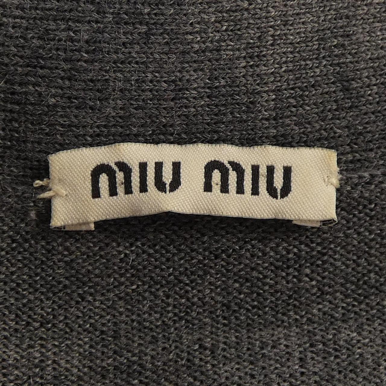 ミュウミュウ MIU MIU カーディガン