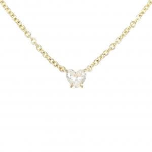 Cartier心形钻石项链