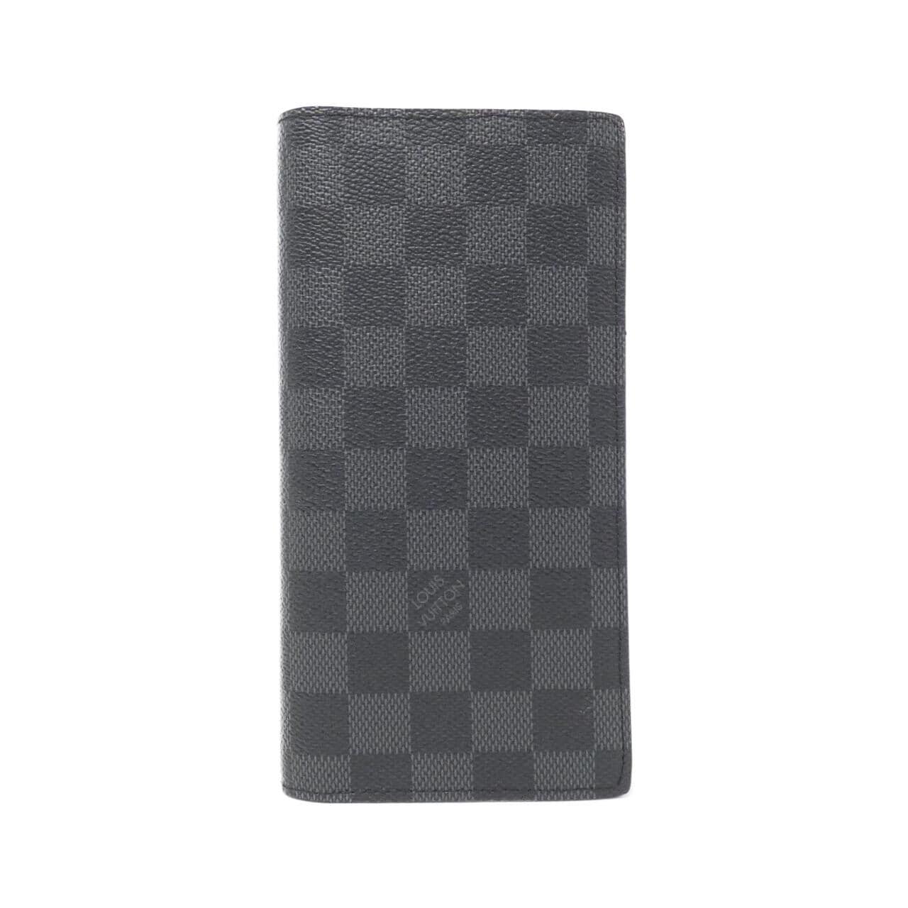 LOUIS VUITTON Damier Graphite Portefeuille Brother N62665 Wallet