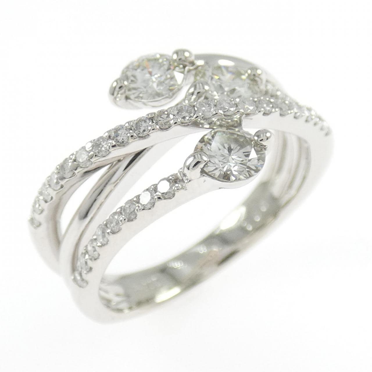 PT900鑽石戒指1.00克拉