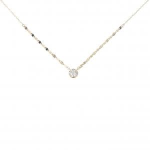 K18YG ダイヤモンド ネックレス 0.13CT