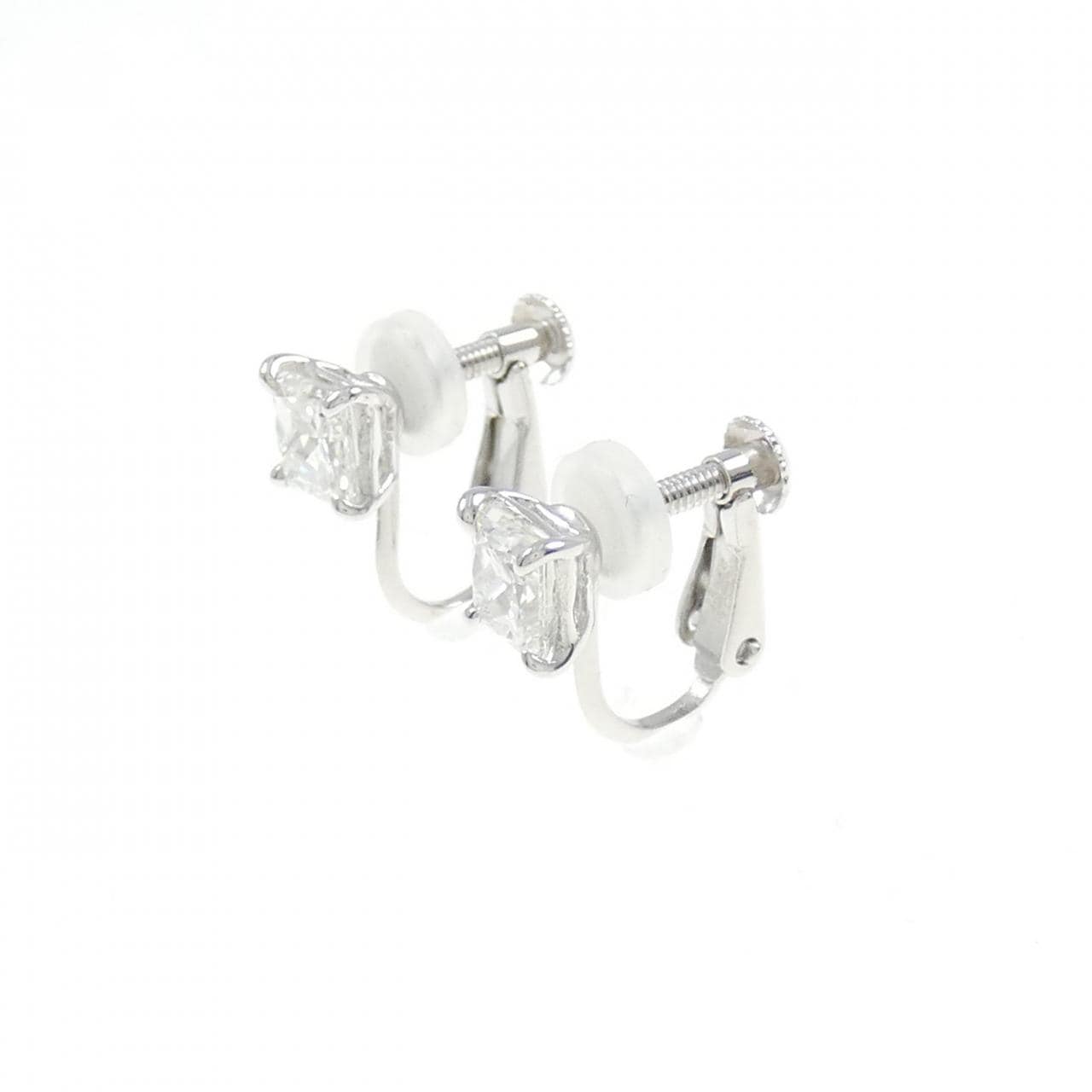 K18WG Diamond Earrings 0.947CT