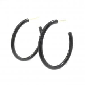 【新品】K18YG オニキス ピアス