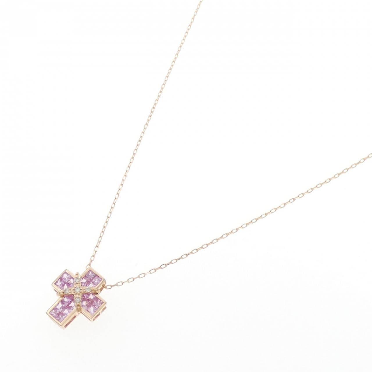 ジーエスティービー サファイヤ ネックレス