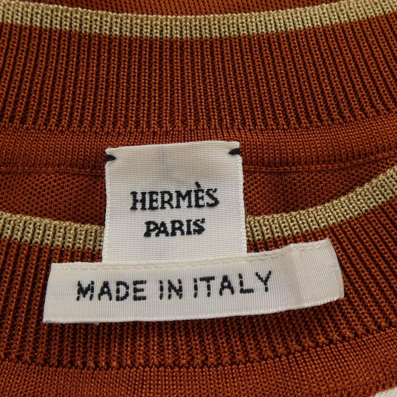 エルメス HERMES MORS ET GOURMETTES 4E2832DX ツイルレーヌ トップス