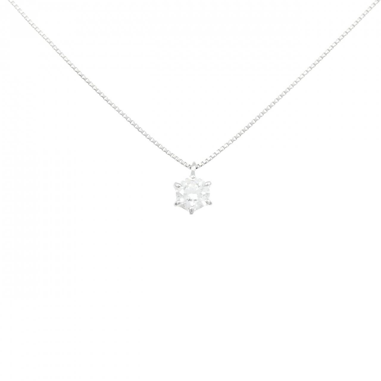 PT900/PT850 ダイヤモンド ネックレス 0.301CT G SI2 EXT