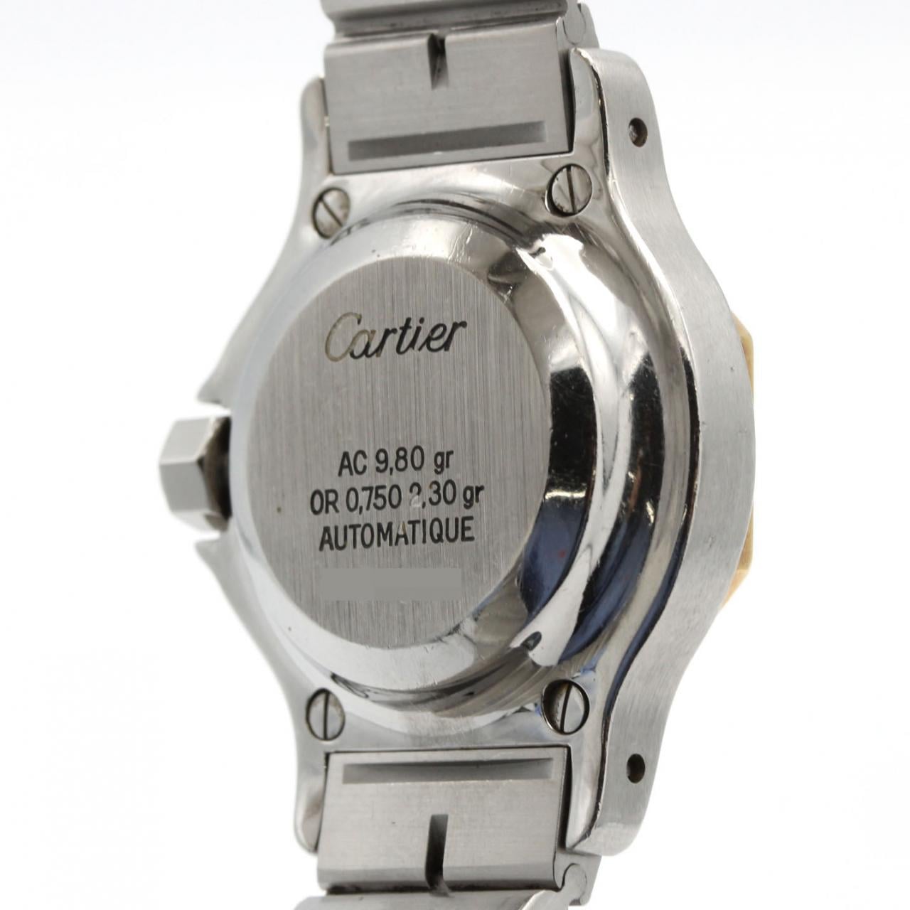 【ノーメンテナンス還元価格】カルティエ サントスオクタゴンSM コンビ SSxYG 自動巻