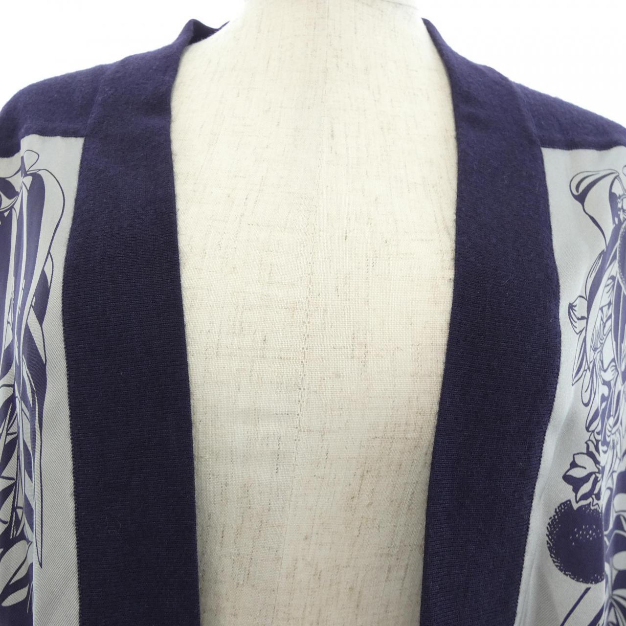 エルメス HERMES ロングカーディガン