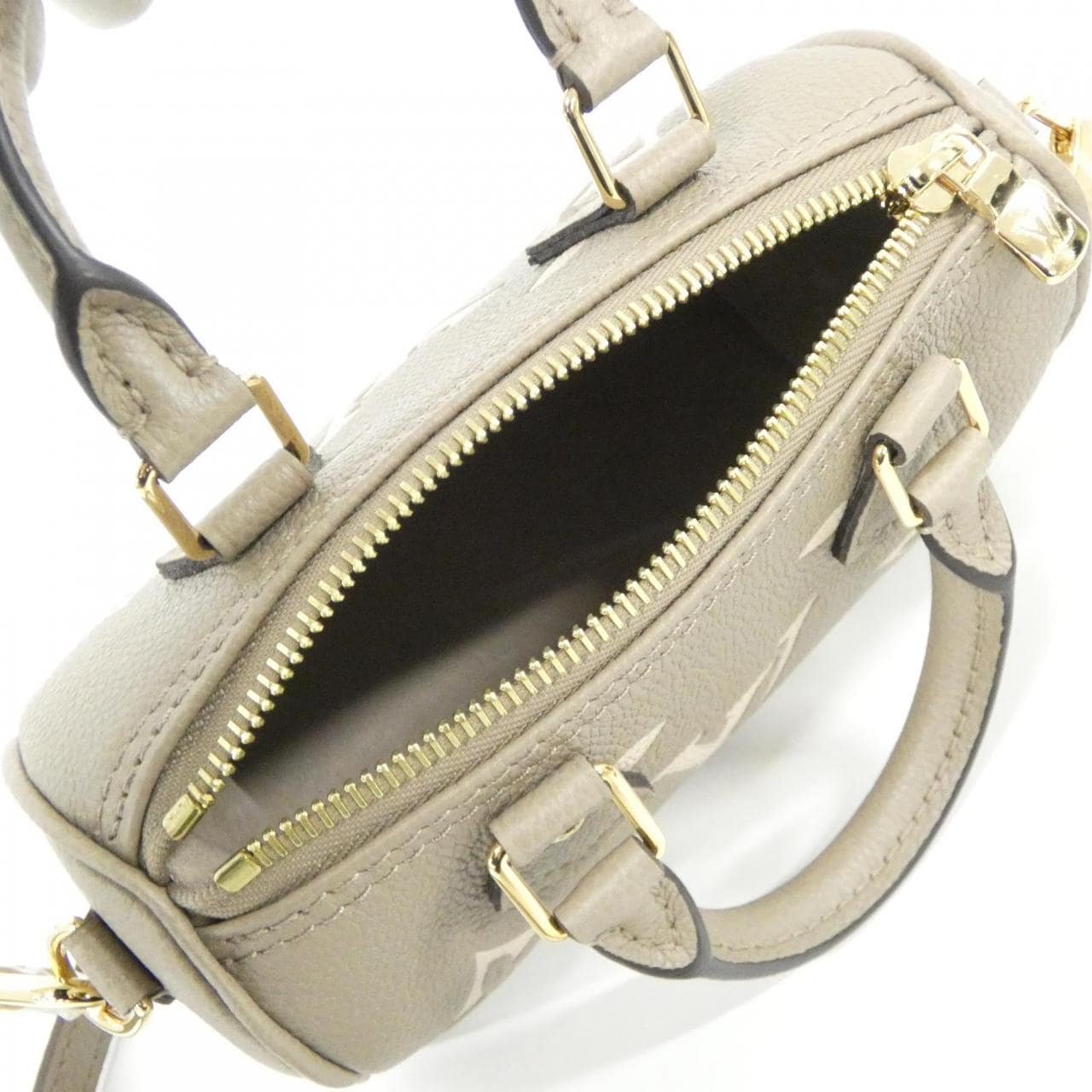 ルイヴィトン バイカラー モノグラム アンプラント ナノ スピーディ M82890 ボストンバッグ