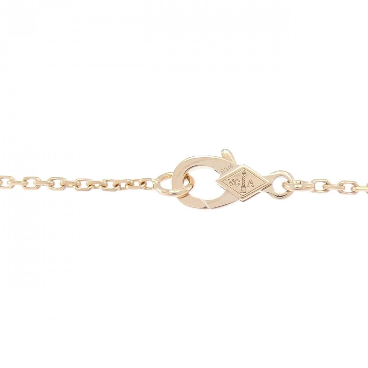 ヴァンクリーフ&アーペル ラッキー スプリング プラムブロッサム ネックレス