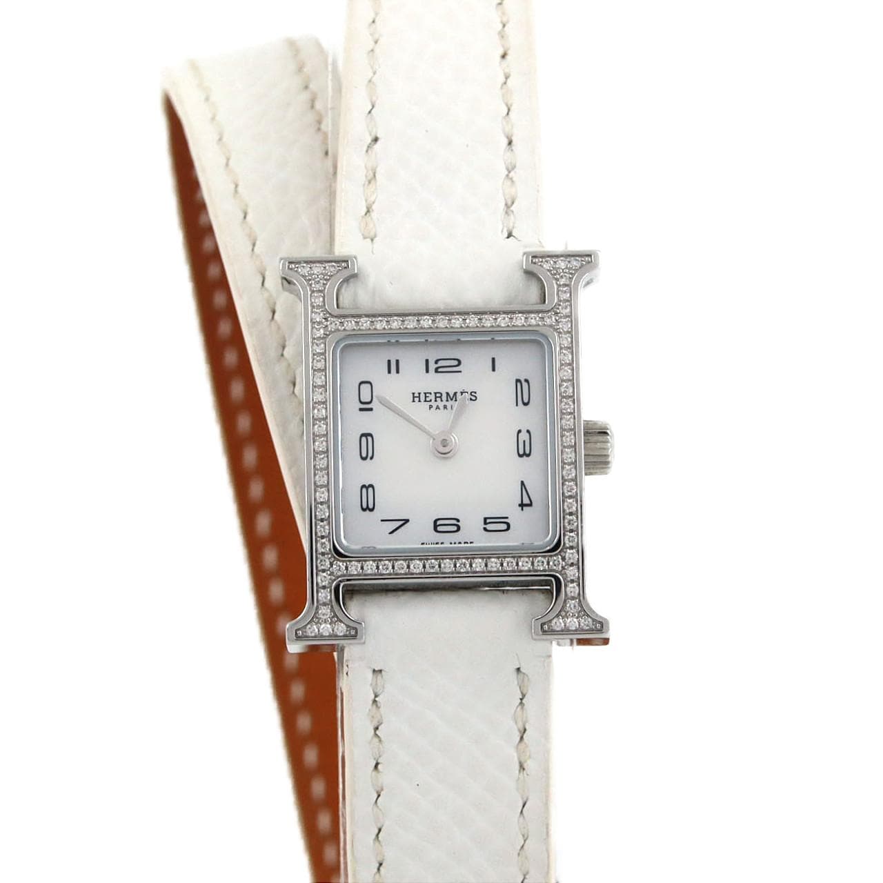 エルメス Hウォッチ･ドゥブルトゥール/D HH1.131 SS クォーツ