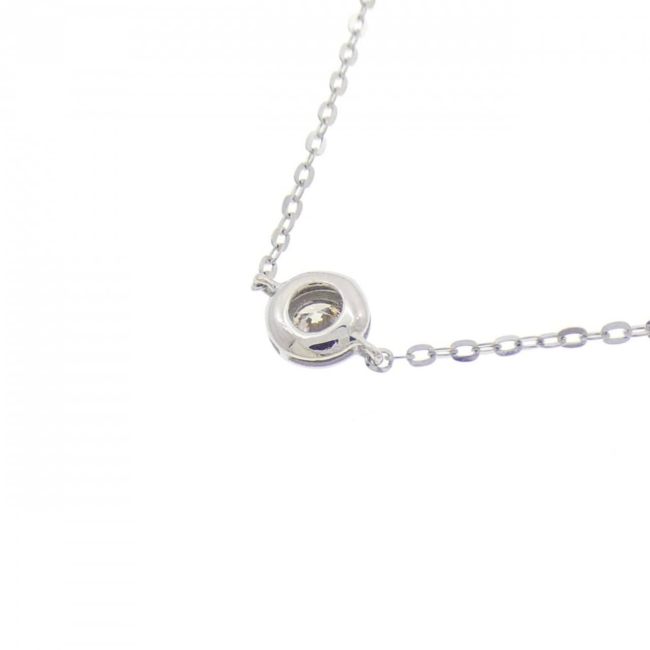 PT950 ダイヤモンド ネックレス 0.22CT