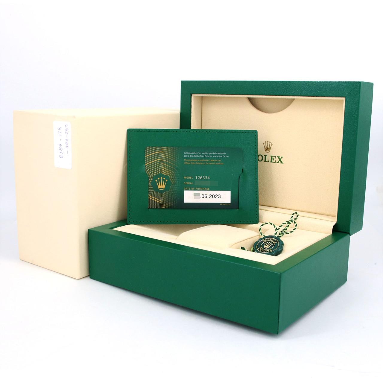 ロレックス デイトジャスト 126334G SSxWG 自動巻 ランダム番