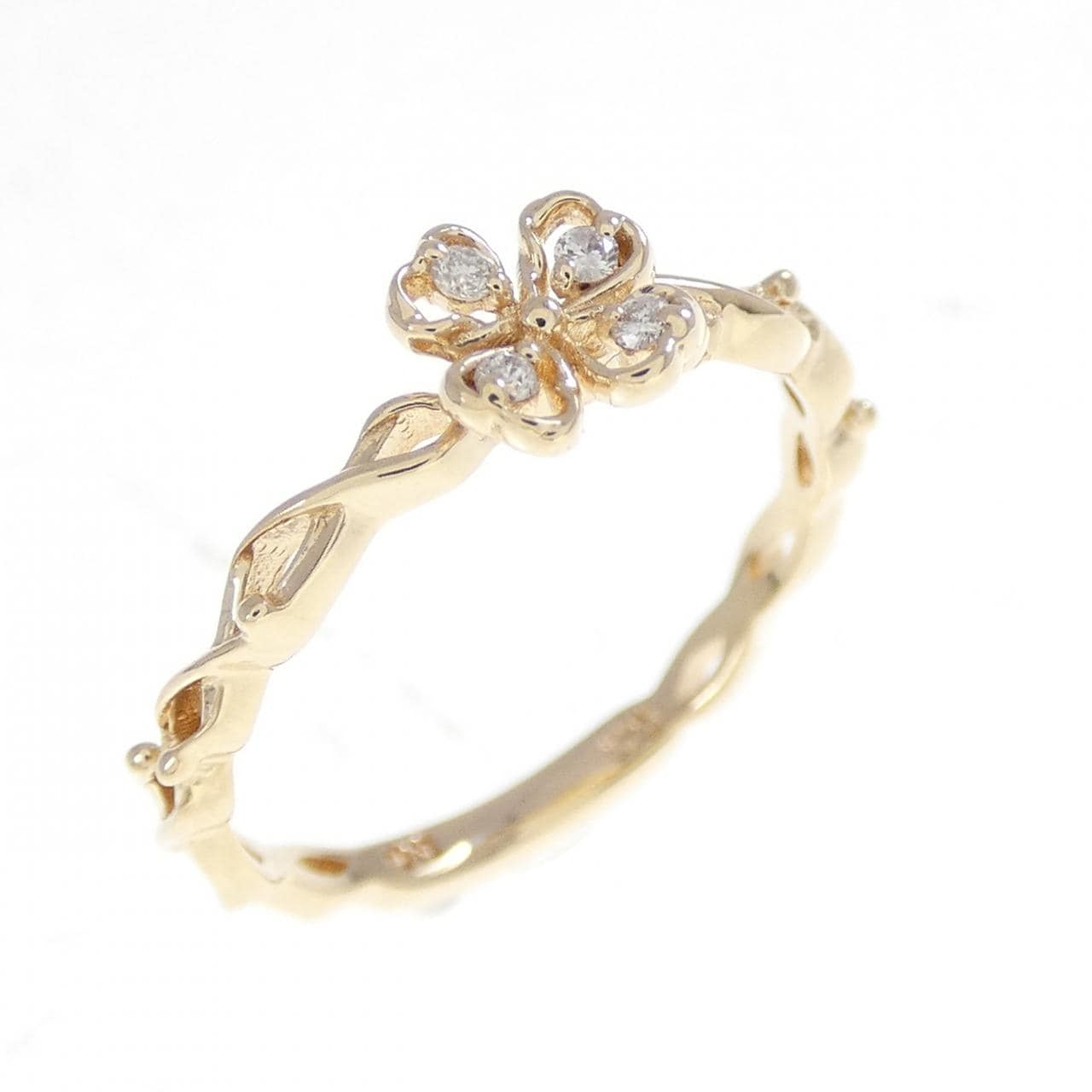 ノジェス フラワー ダイヤモンド リング