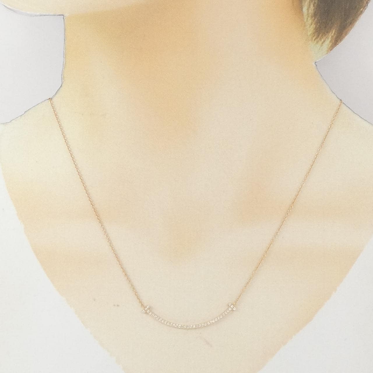 ティファニー Tスマイル スモール ネックレス