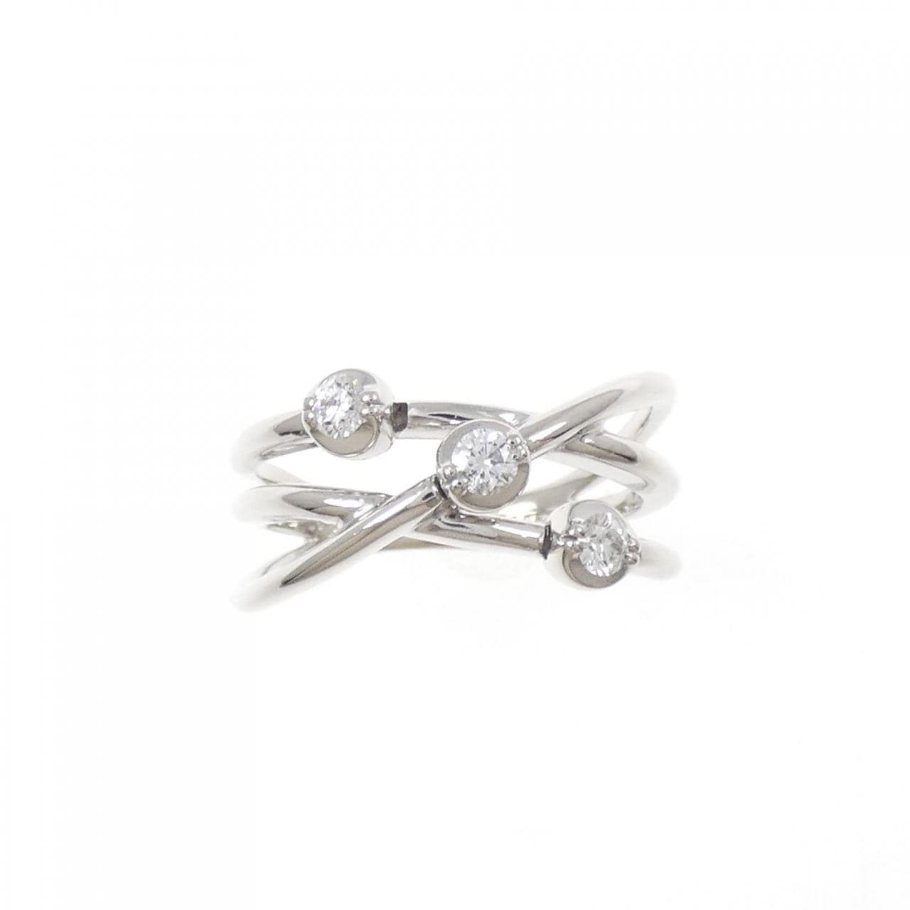 PT900 Diamond Ring 0.20CT