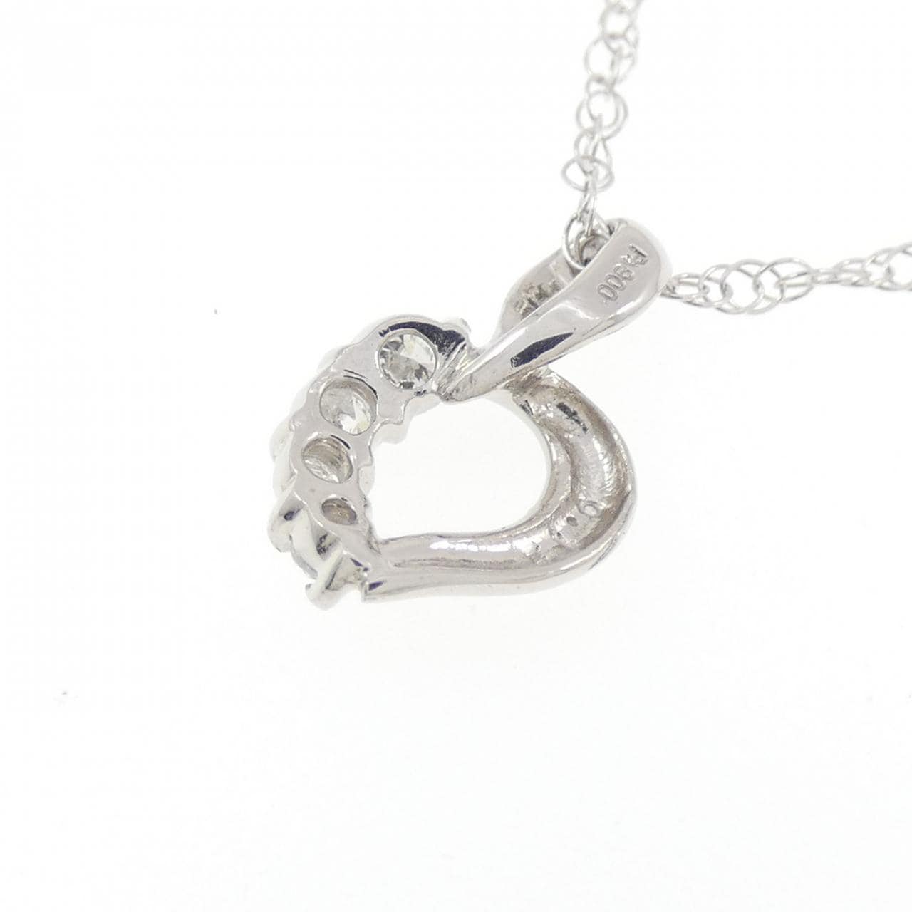 PT900/PT850 ダイヤモンド ネックレス 0.12CT