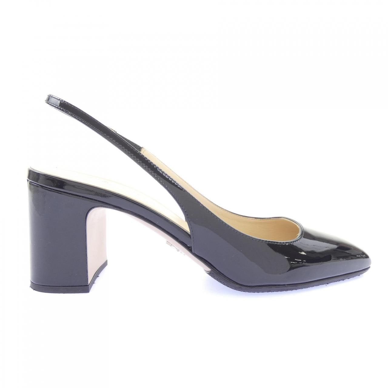 プラダ PRADA トライアングルロゴ スリングバック 1I173N パンプス