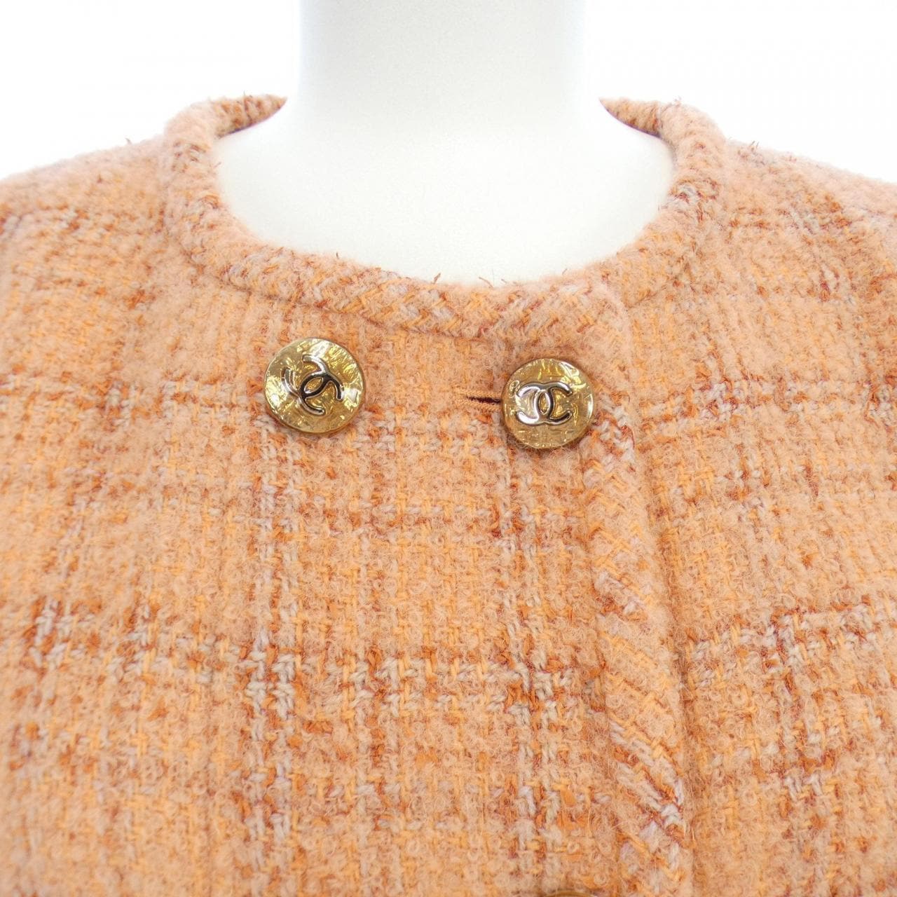 シャネル CHANEL ノーカラージャケット
