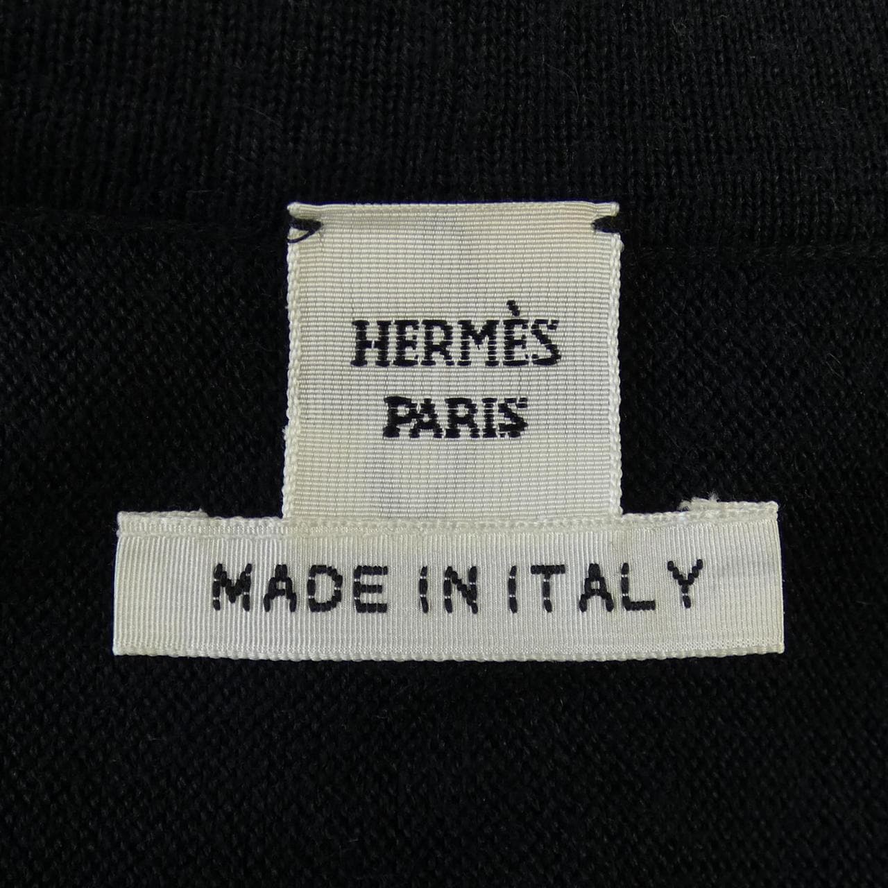 エルメス HERMES ツイルレーヌ ロングカーディガン