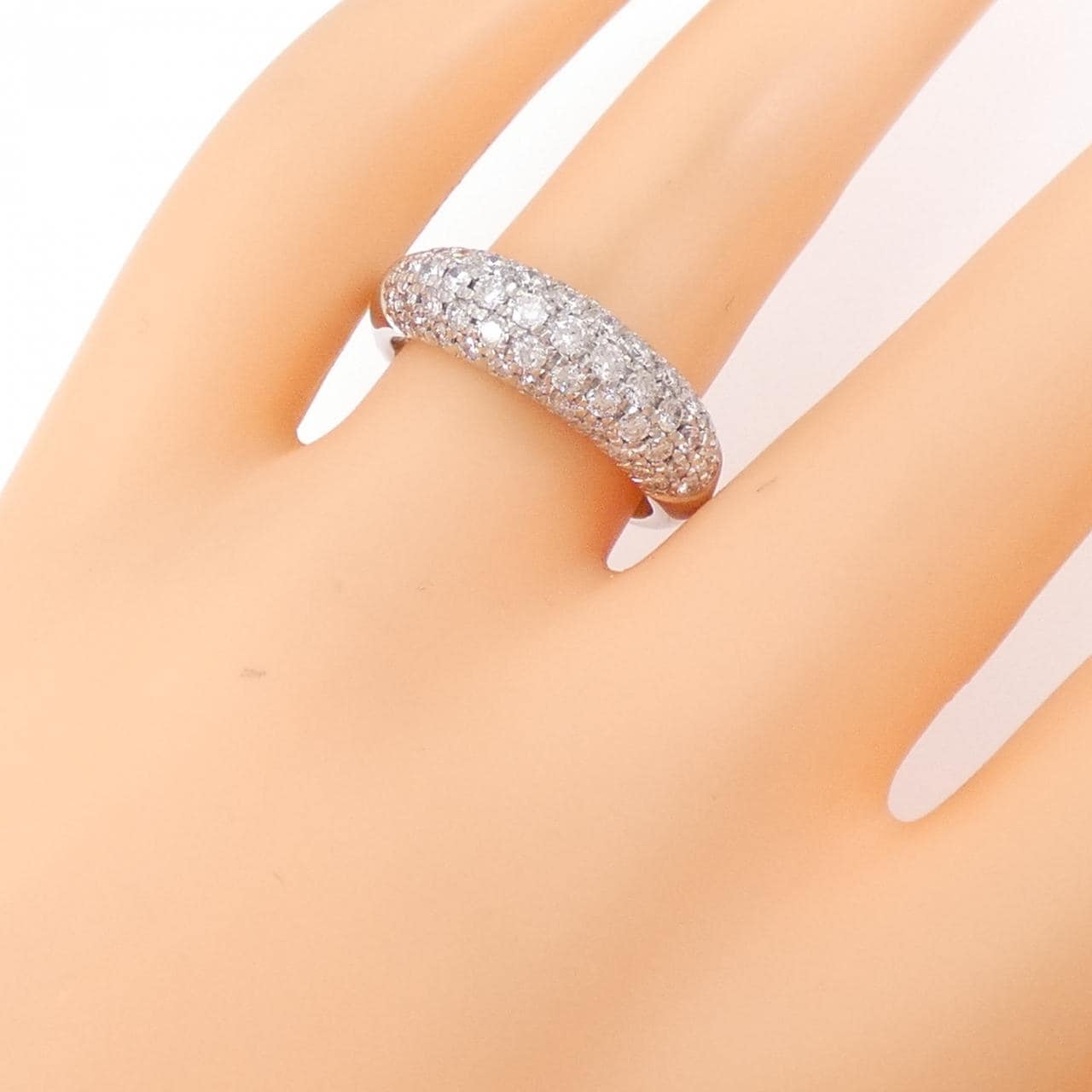 PT Pave Diamond Ring 1.00CT