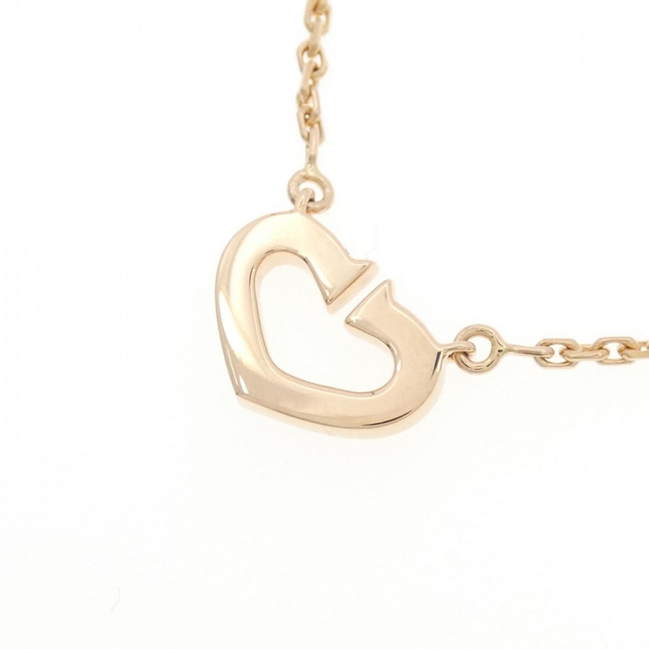 Cartier C heart项链