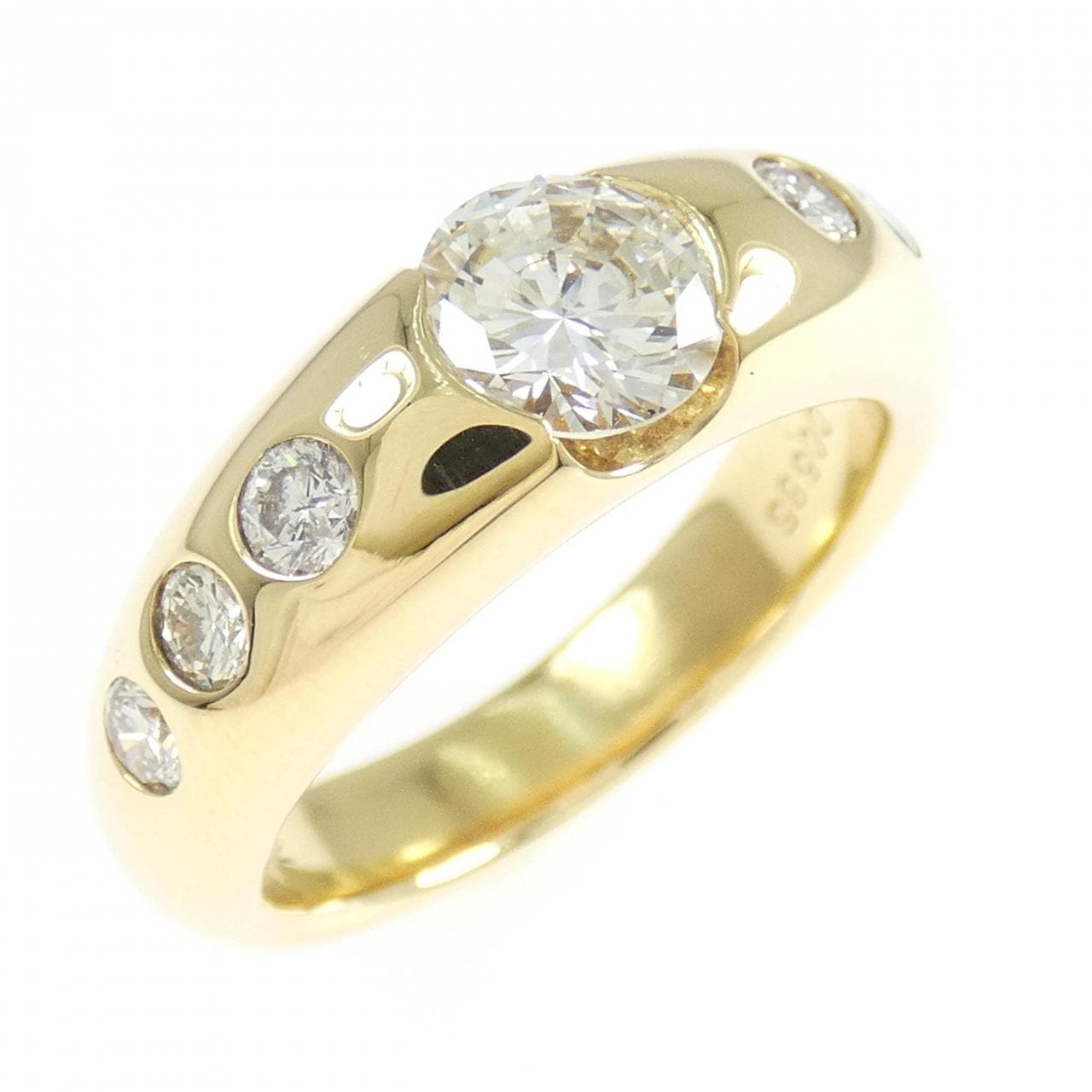 K18YG ダイヤモンド リング 1.02CT