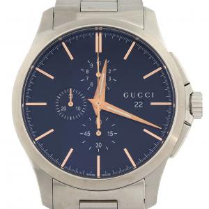 [BRAND NEW] Gucci G Timeless Chronograph 126.2/YA126272 SS Quartz