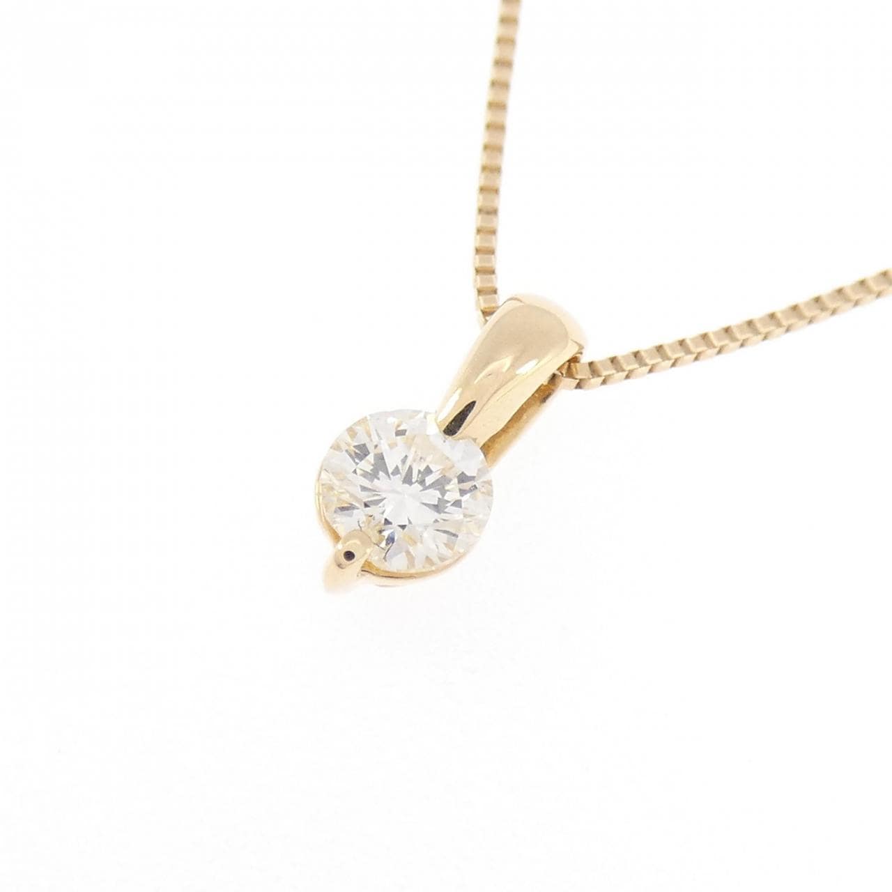 K18YG ダイヤモンド ネックレス 0.315CT