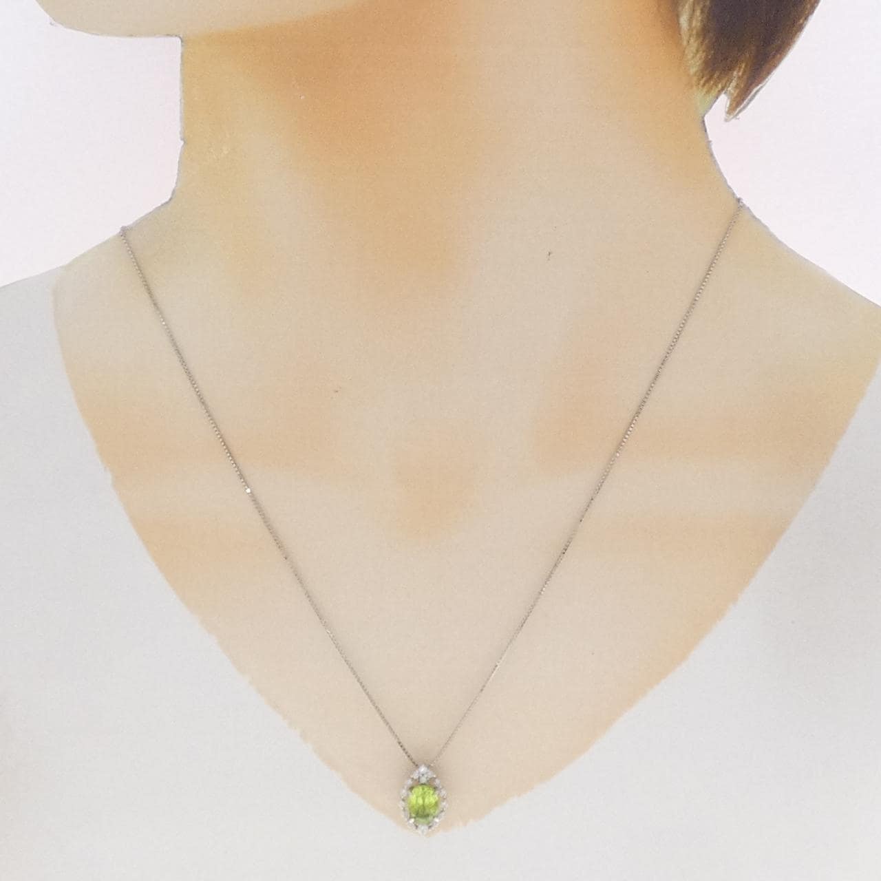 PT900/PT850 スフェーン ネックレス 1.67CT